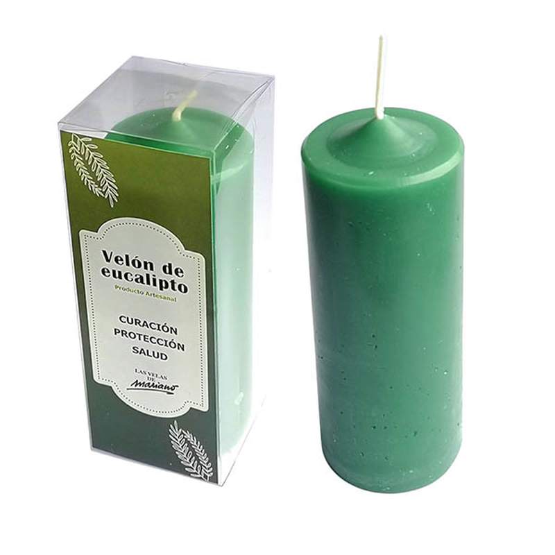 Eucalyptus candle "Las velas de Mariano"