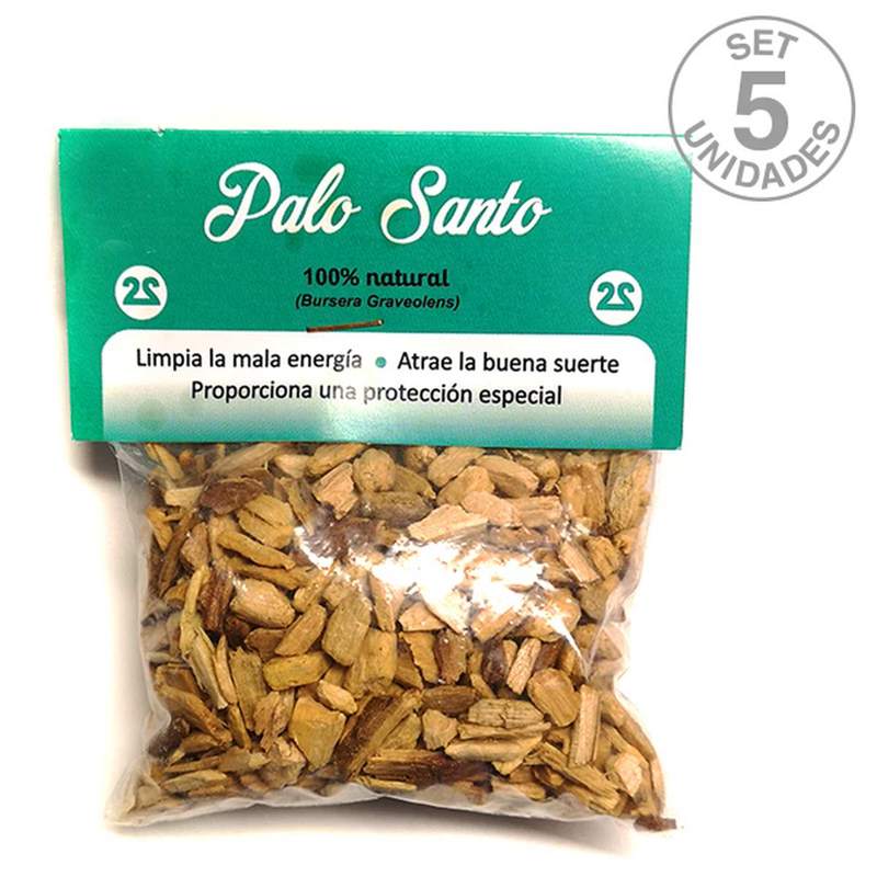 Chip Palo Santo (Sachet de 40-50gr) Set 5u.