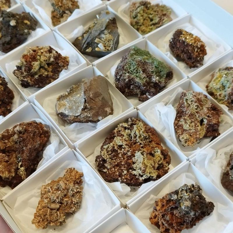 Wulfenita (México). Lote 24 Un.