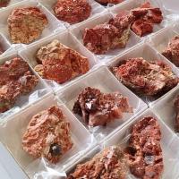 Cuarzo Hematoide (Jacinto de Compostela). Lote 24 Un.