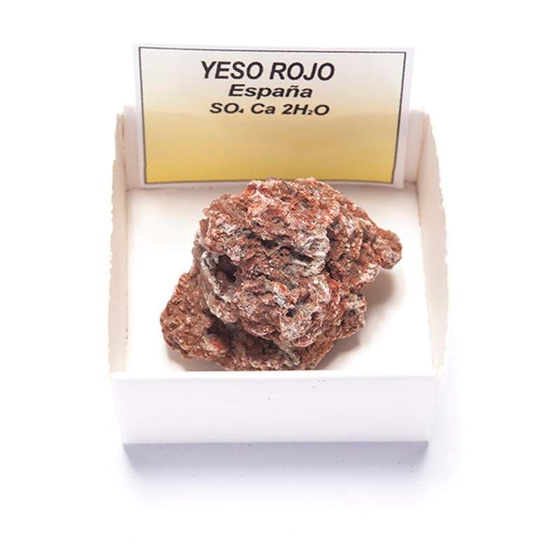 Yeso Rojo. Precio 6 unidades