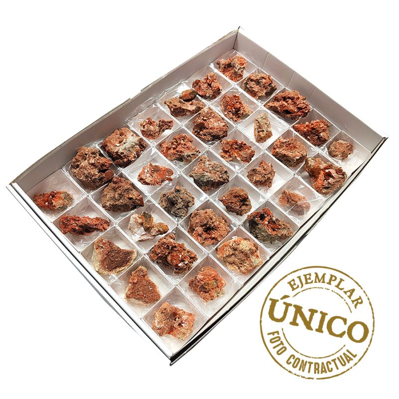 Red Gypsum. Box 35un
