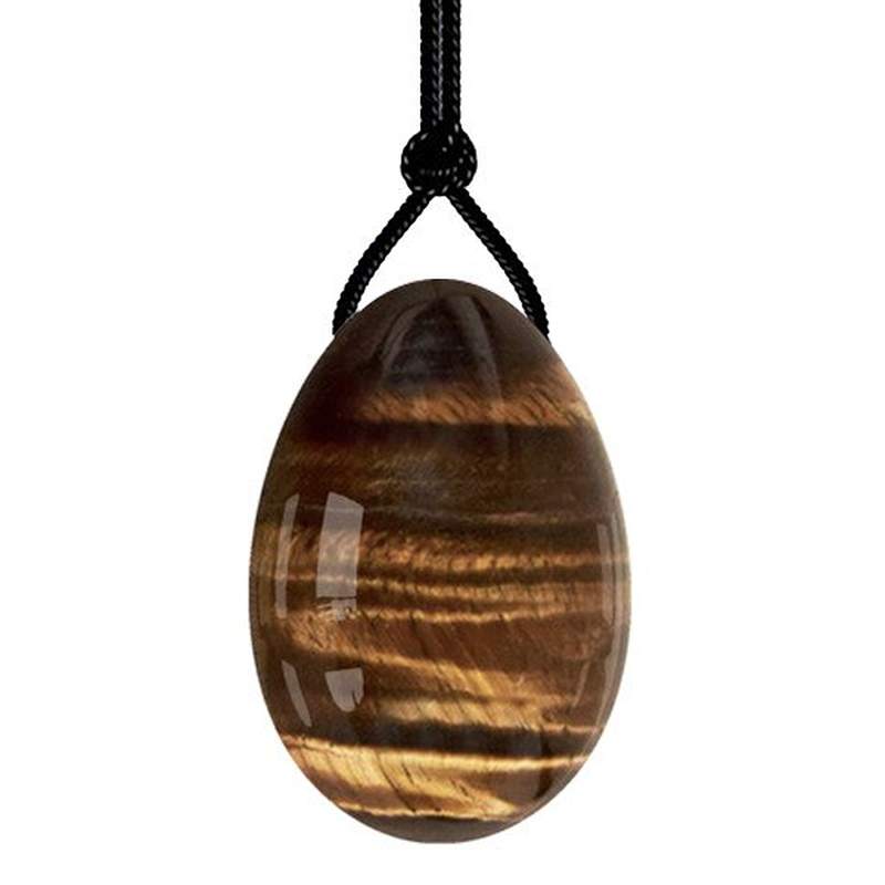 Huevo Ojo de Tigre Perforado 50x38mm